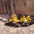 Beheaded Buddha statues in Ayutthaya