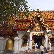 The Wat Doi Suthep in Chiang Mai