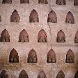 The Buddha statues inside the wall