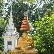 The chedi's of the Wat Si Saket