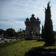 The Arc de Triomph in Vientiane