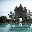 The Gate of Triumph in Vientiane