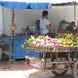 Food stalls in Vientiane, Laos