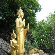 Golden shrine on Phu Si Hill