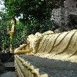 The large reclining Buddha in Luang Prabang