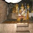 Cave with golden statues