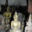 Buddhist statues in the Pak Ou