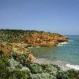 Port Campbell Australia Looking out over Bay of Martyrs