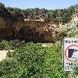 Cliff falling danger..