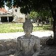 Buddha statues of ceramic
