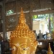 Savannakhet Province Laos Golden Buddha statue