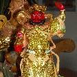 Chinese temple statues in Savannakhet