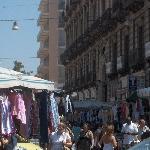 Local market in Catania