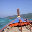 Renting a long tail boat in Thailand, Ko Rawi Thailand
