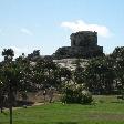 Tulum Mexico El Castillo from a distance