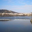 Prague Czech Republic The Vltava River of Prague