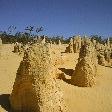 The pinnacle rock formations