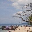 Railay Beach Thailand Longtail boats on Railay Beach