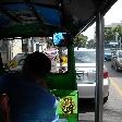 Bangkok Thailand Tuk Tuk Driver in Bangkok