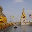 Bangkok Thailand On the roof top of Wat Saket