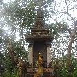 Bangkok Thailand Forest altar close to Wat Saket