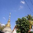 Golden upper chedi