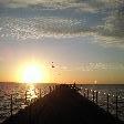 Sunset over Glenelg Beach