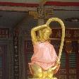 Golden statue at Chinese Temple