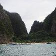 The beach of Maya Bay