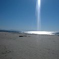 The amazing beach in Santa Cruz, San Francisco United States