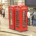 London United Kingdom London phone booths