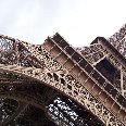 Underneath the Eiffel Tower, Paris France