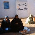 Algerian women selling eggs