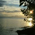 Sunset over Cebu Island, Cebu Island Philippines