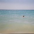 The beach in Albufeira, Portugal