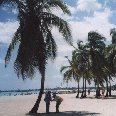 The beach at Boca Chica, Santo Domingo Dominican Republic