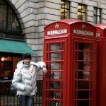 London United Kingdom Traditional English phone booth