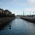 Copenhagen Denmark Christianshavns Canal in Copenhagen, Denmark