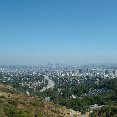 L.A. from Mulholland Drive, California.
