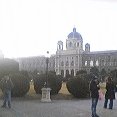 Maria Theresa Square in Vienna.