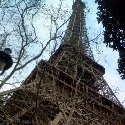 Photo of the Eiffel Tower in Paris.