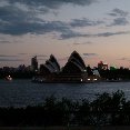 Photo of the Opera House in Sydney.