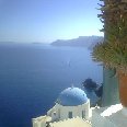 Photos of Santorini in Greece.