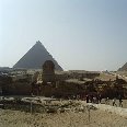 Photo of a sphinx in Egypt.