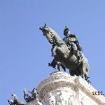 Marco Aurelio statue of Piazza Venezia.
