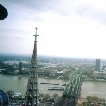 Looking out over the Rhine river, Cologne., Cologne Germany