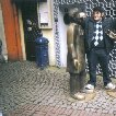 Memorial to Cologne comedians Tunnes and Schal.