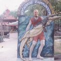 Bangkok Thailand At the Crocodile Farm in Bangkok.