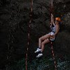 Ziplining in Mexico, near Coba.