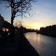 Dublin by night., Dublin Ireland